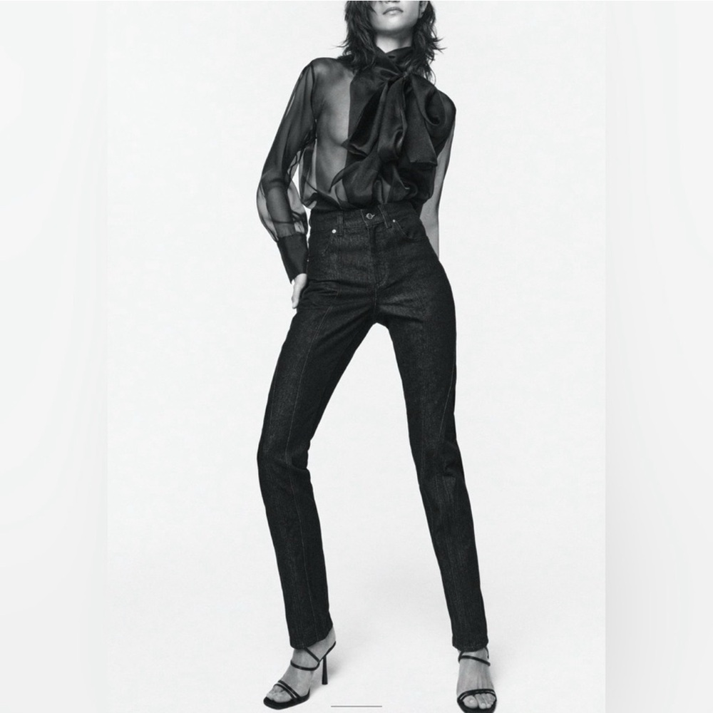 ZARA "THE PANELLED SLIM" PANTS